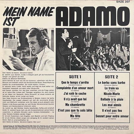 Mein Name Ist Adamo