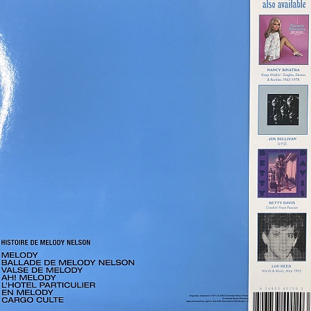 Histoire De Melody Nelson