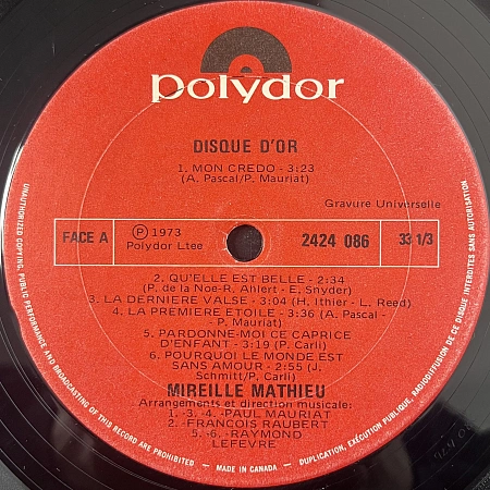 Disque D'or