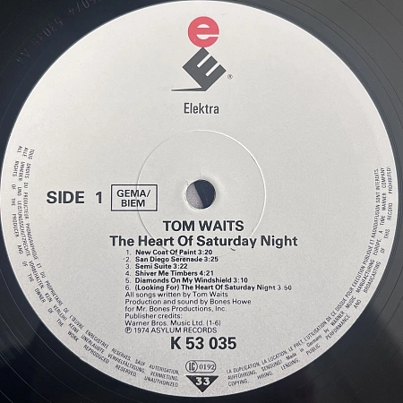 The Heart Of Saturday Night
