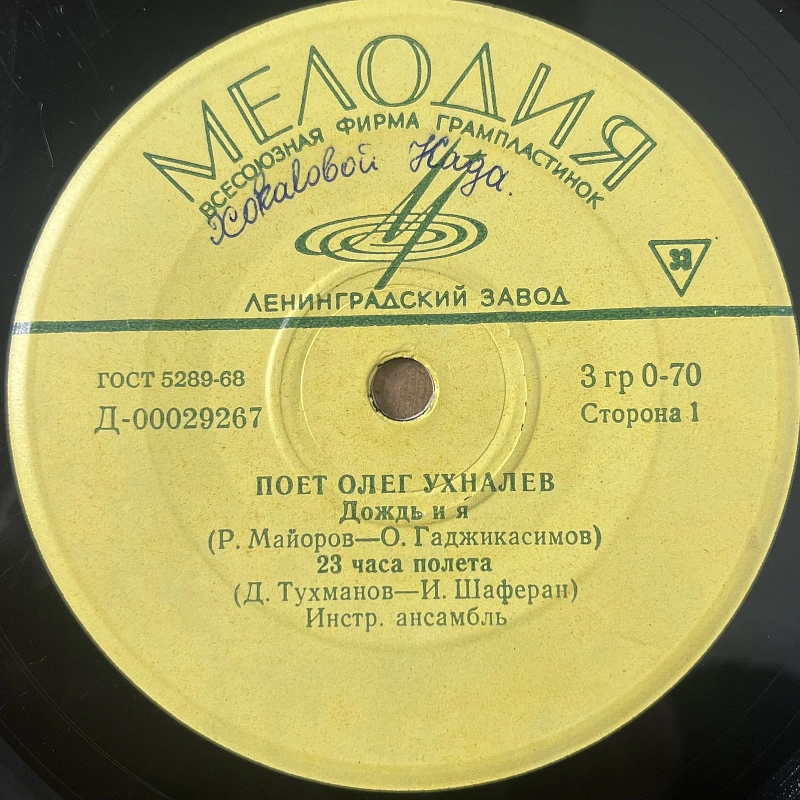 Олег Ухналев — Дождь И Я