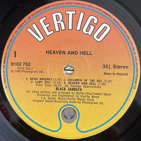 Heaven And Hell
