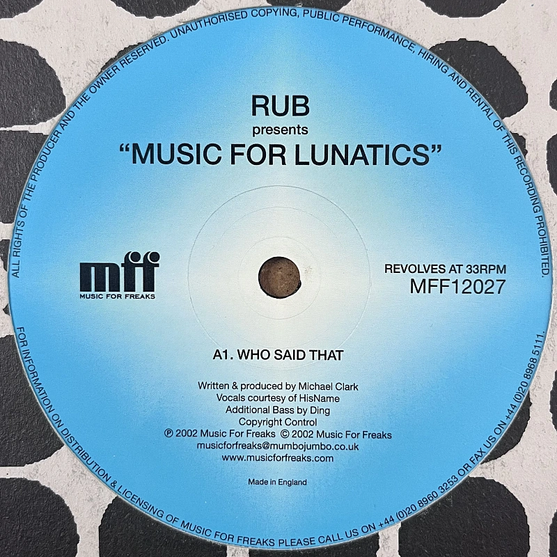 Rub — Music For Lunatics