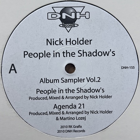 Nick Holder – People In The Shadow's (Album Sampler Vol.2) (VG+)