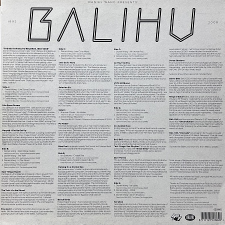 Best Of Balihu 1993 - 2008 Pt. 2