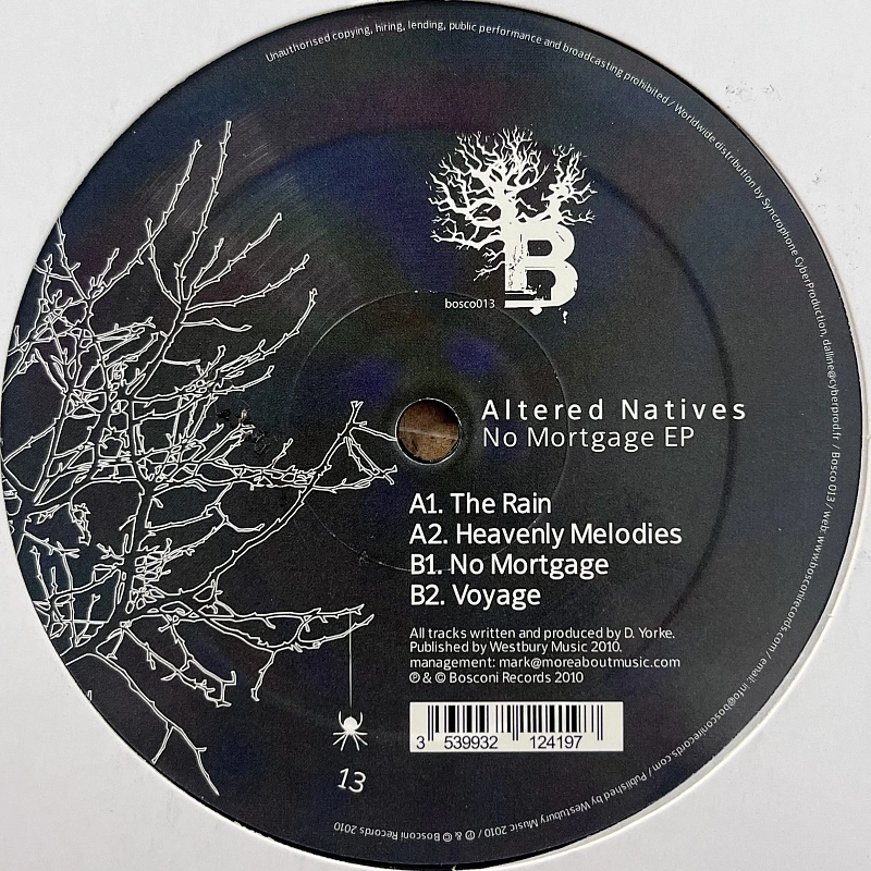 Altered Natives — No Mortgage EP