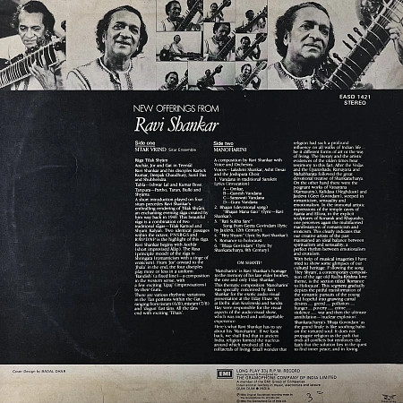 New Offerings From Ravi Shankar