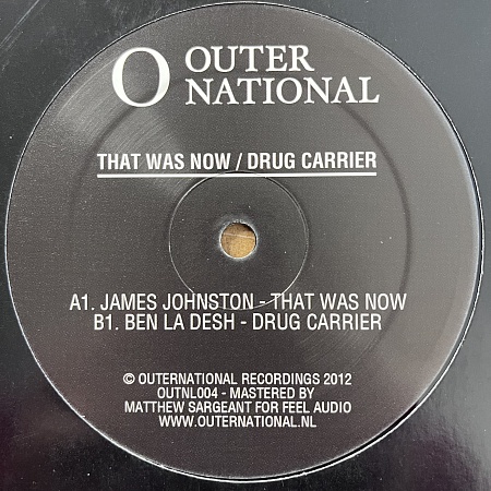 That Was Now / Drug Carrier
