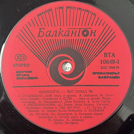 Хит Парад Радио София '80