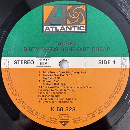 Dirty Deeds Done Dirt Cheap