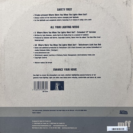 Where Were You When The Lights Went Out?