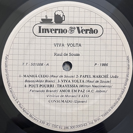 Raul De Souza – Viva Volta (NM)
