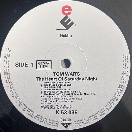 The Heart Of Saturday Night