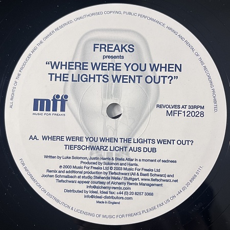 Where Were You When The Lights Went Out?