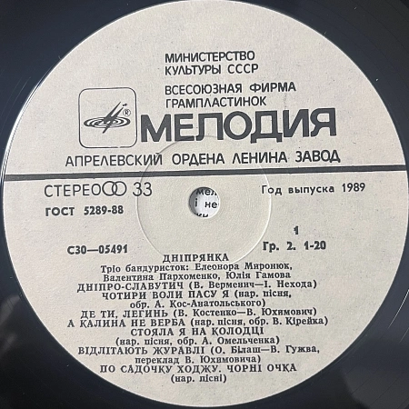 Трио Бандуристок Дніпрянка
