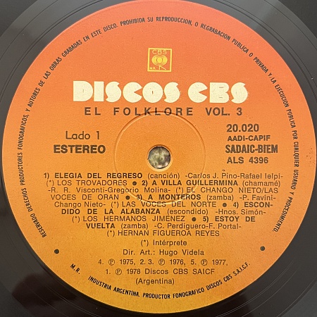 El Folklore Vol. 3