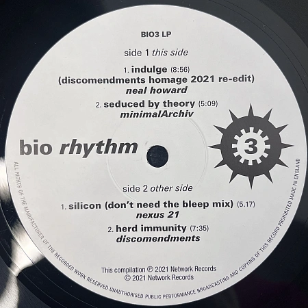 Bio Rhythm 3 "Re-Indulge"