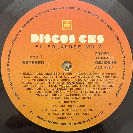 El Folklore Vol. 3