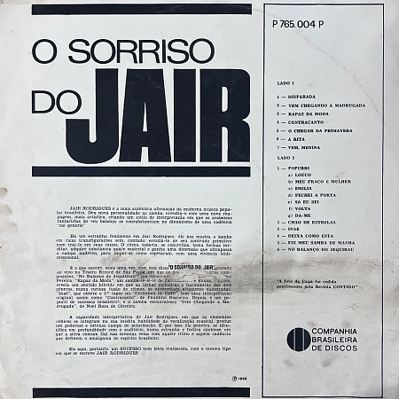 O Sorriso Do Jair