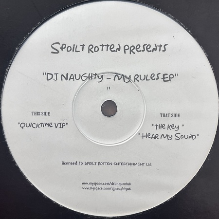 DJ Naughty – My Rules (VG+)