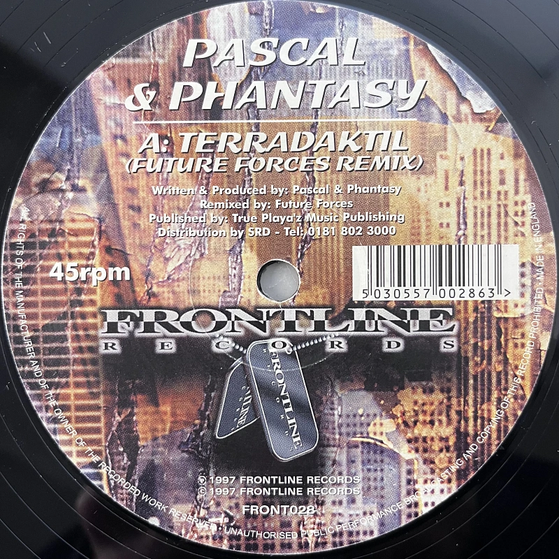Pascal & DJ Phantasy — Terradaktil (Future Forces Remix) / Belief