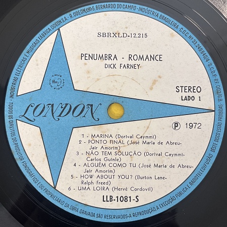 Dick Farney – Penumbra Romance (VG+)