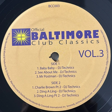 Official Baltimore Club Classics Vol. 3