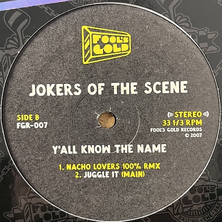 Jokers Of The Scene – Y'All Know The Name (NM)