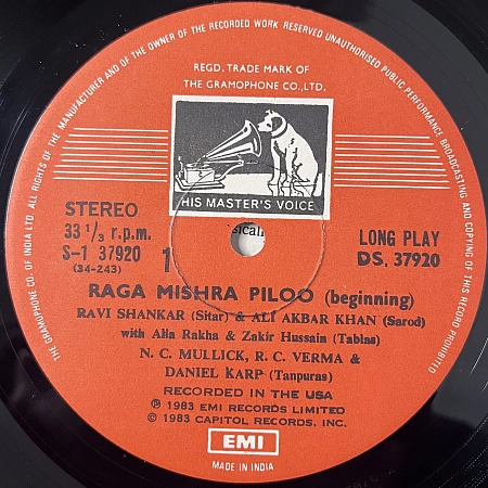 Raga Mishra Piloo (Duet For Sitar & Sarod)