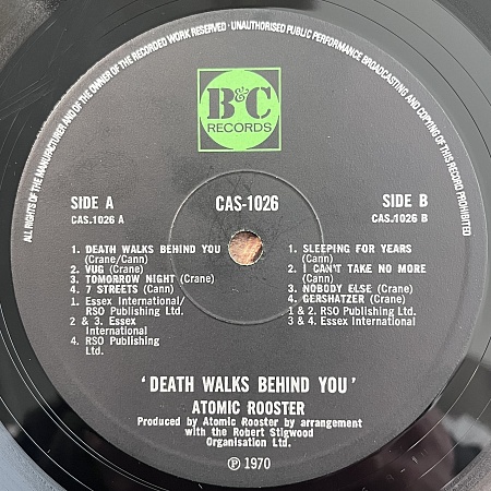 Death Walks Behind You