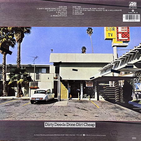 Dirty Deeds Done Dirt Cheap