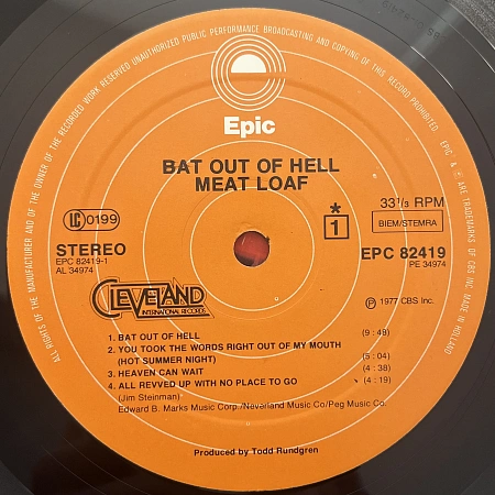 Bat Out Of Hell
