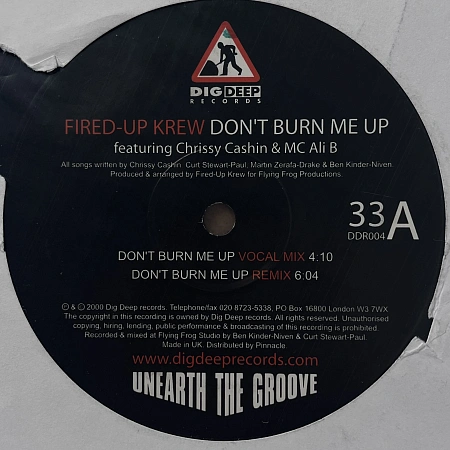 Don't Burn Me Up