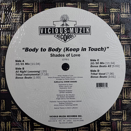 Body To Body (Keep In Touch) (The Junior Vasquez Remixes)