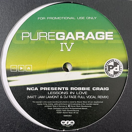 Pure Garage IV Sampler