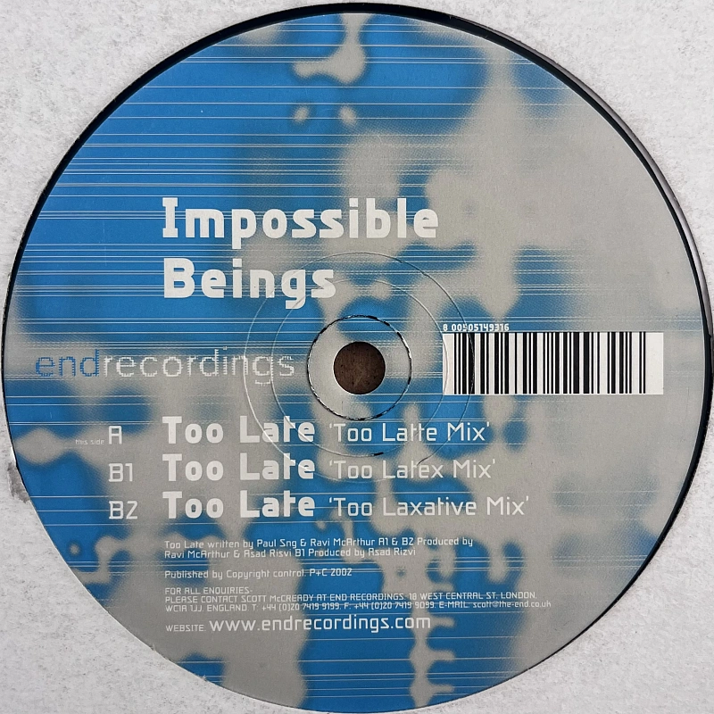 Impossible Beings — Too Late